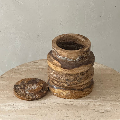Trento Marble Candle Holder