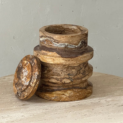 Trento Marble Candle Holder
