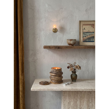 Trento Marble Candle Holder