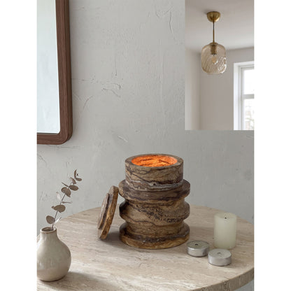 Trento Marble Candle Holder