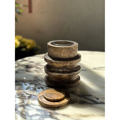 Trento Marble Candle Holder