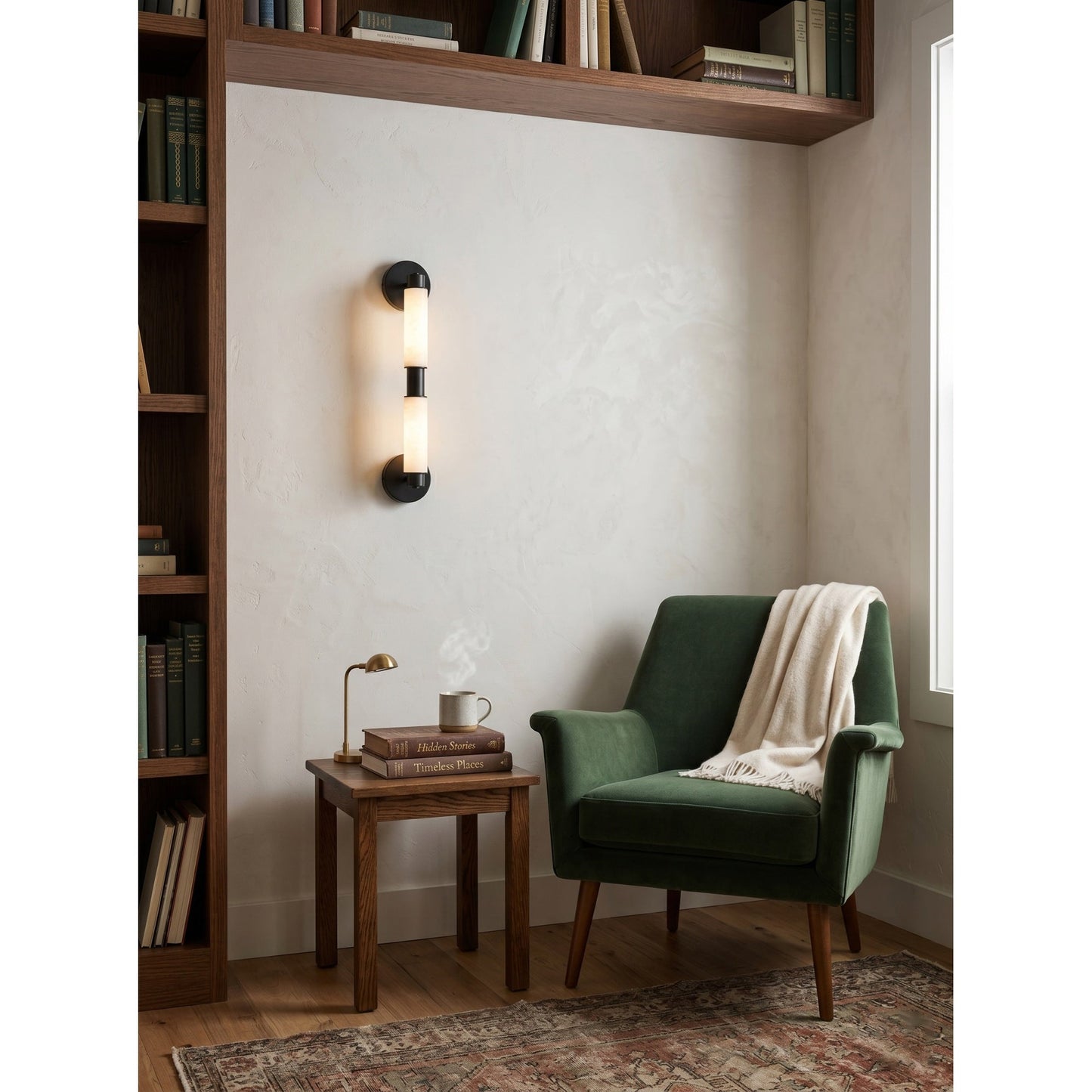 Lumen Alabaster Wall Sconce