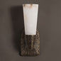 Twist Tapered Alabaster Wall Sconce