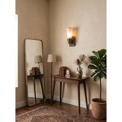 Twist Tapered Alabaster Wall Sconce