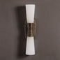 Twist Tapered Alabaster Wall Sconce