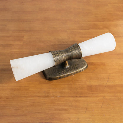 Twist Tapered Alabaster Wall Sconce