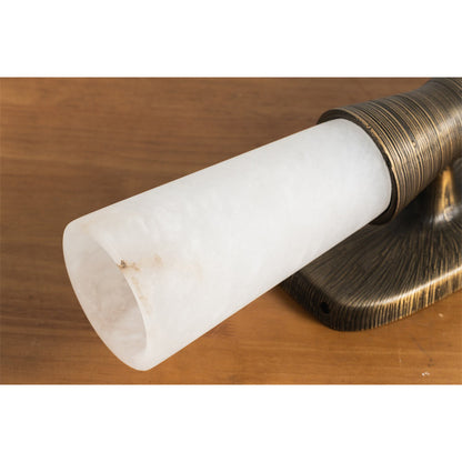 Twist Tapered Alabaster Wall Sconce