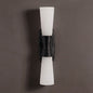 Twist Tapered Alabaster Wall Sconce