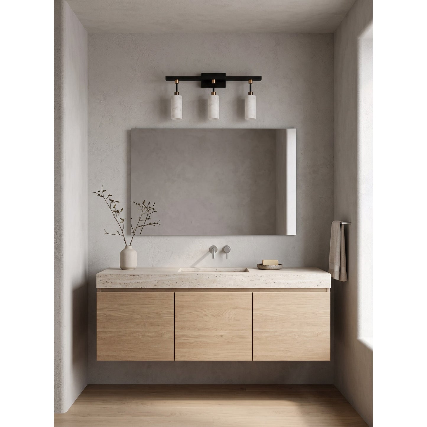 Velcora Alabaster Wall Sconce