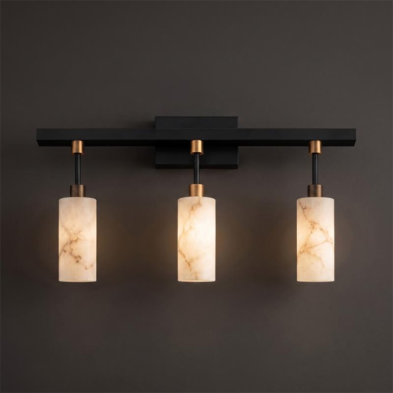 Velcora Alabaster Wall Sconce