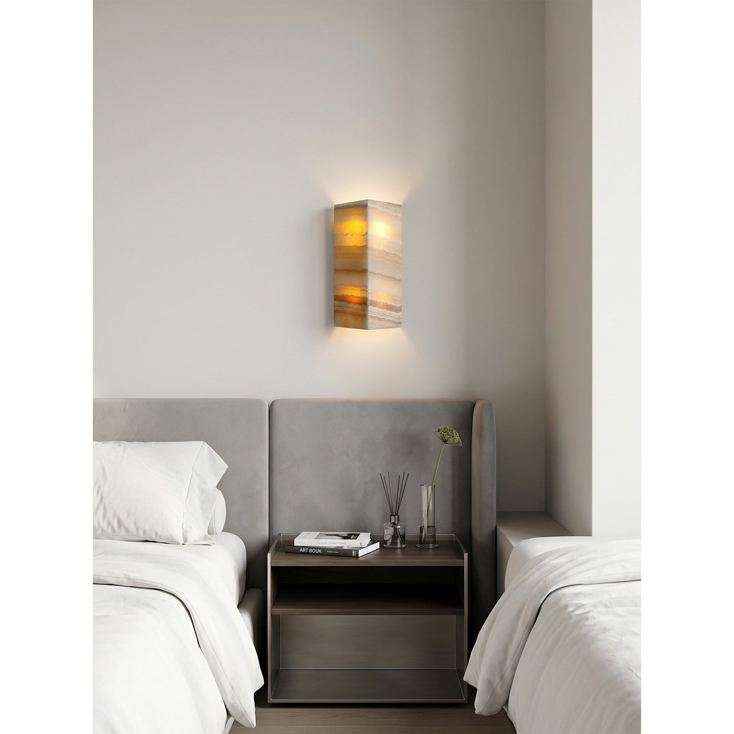 Velorin Onyx Wall Sconce