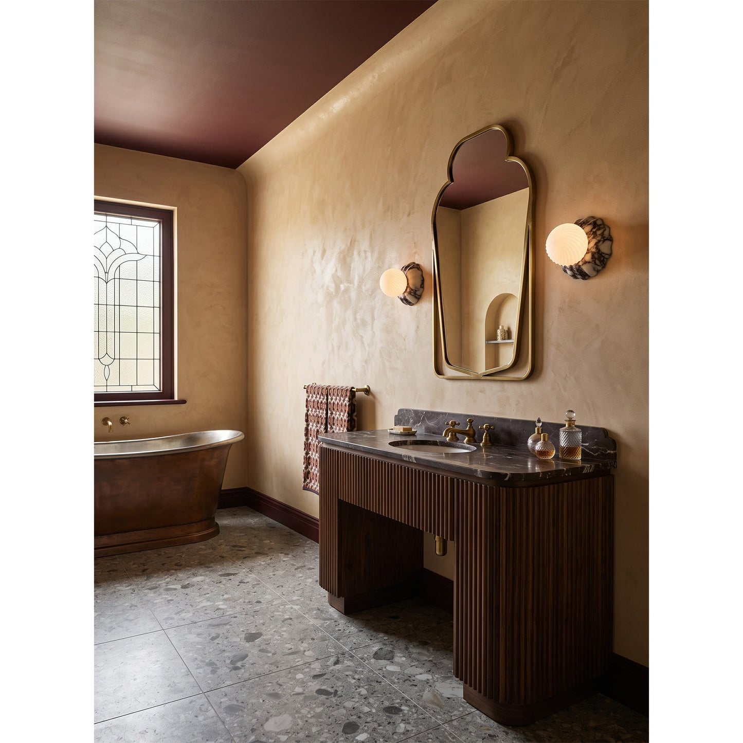 Verdessa Marble Wall Sconce