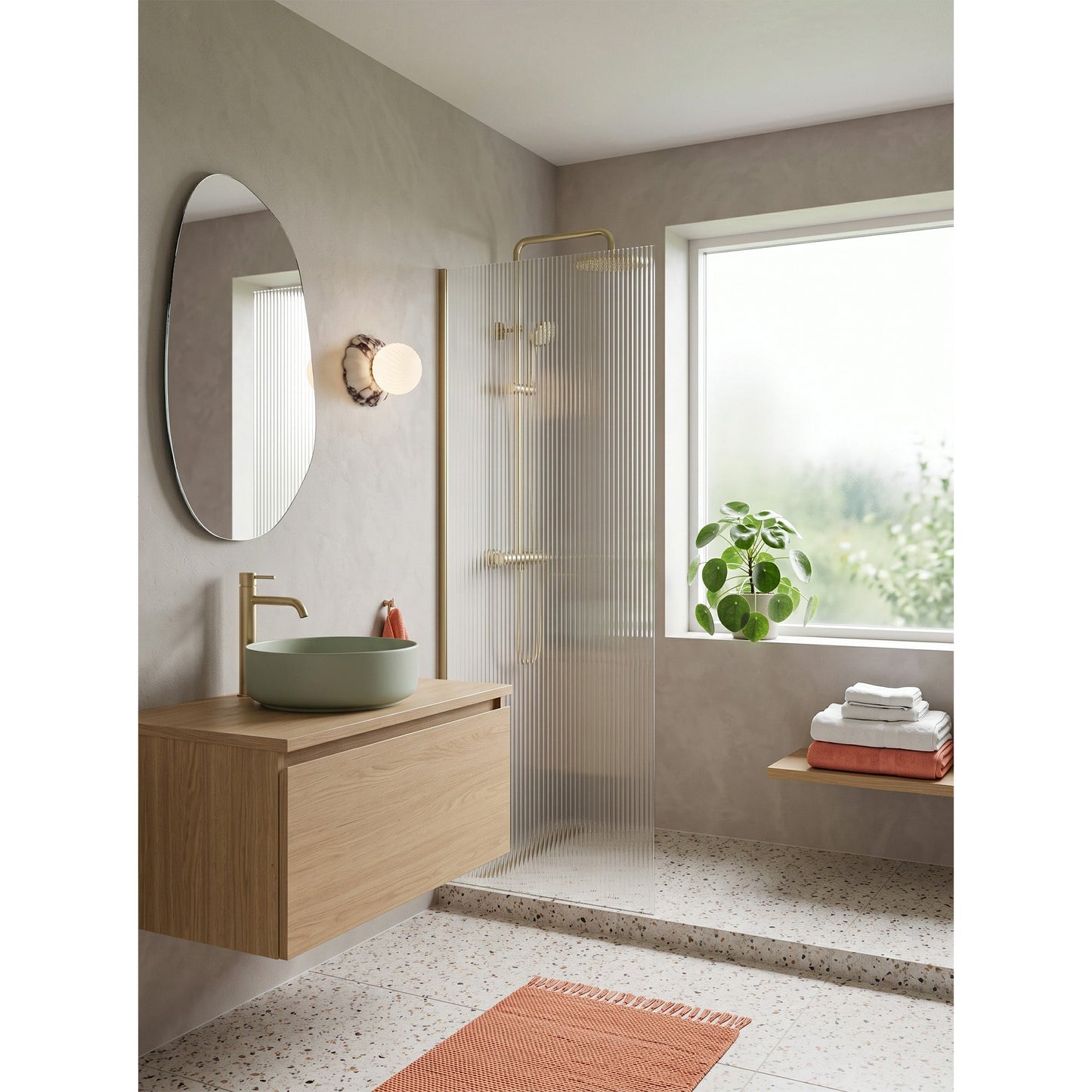Verdessa Marble Wall Sconce
