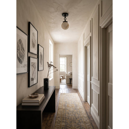 Umbel Alabaster Semi-Flush Mount