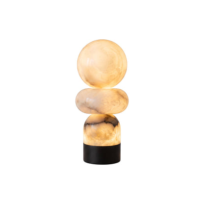 Zinnia Stacked Orb Table Lamp