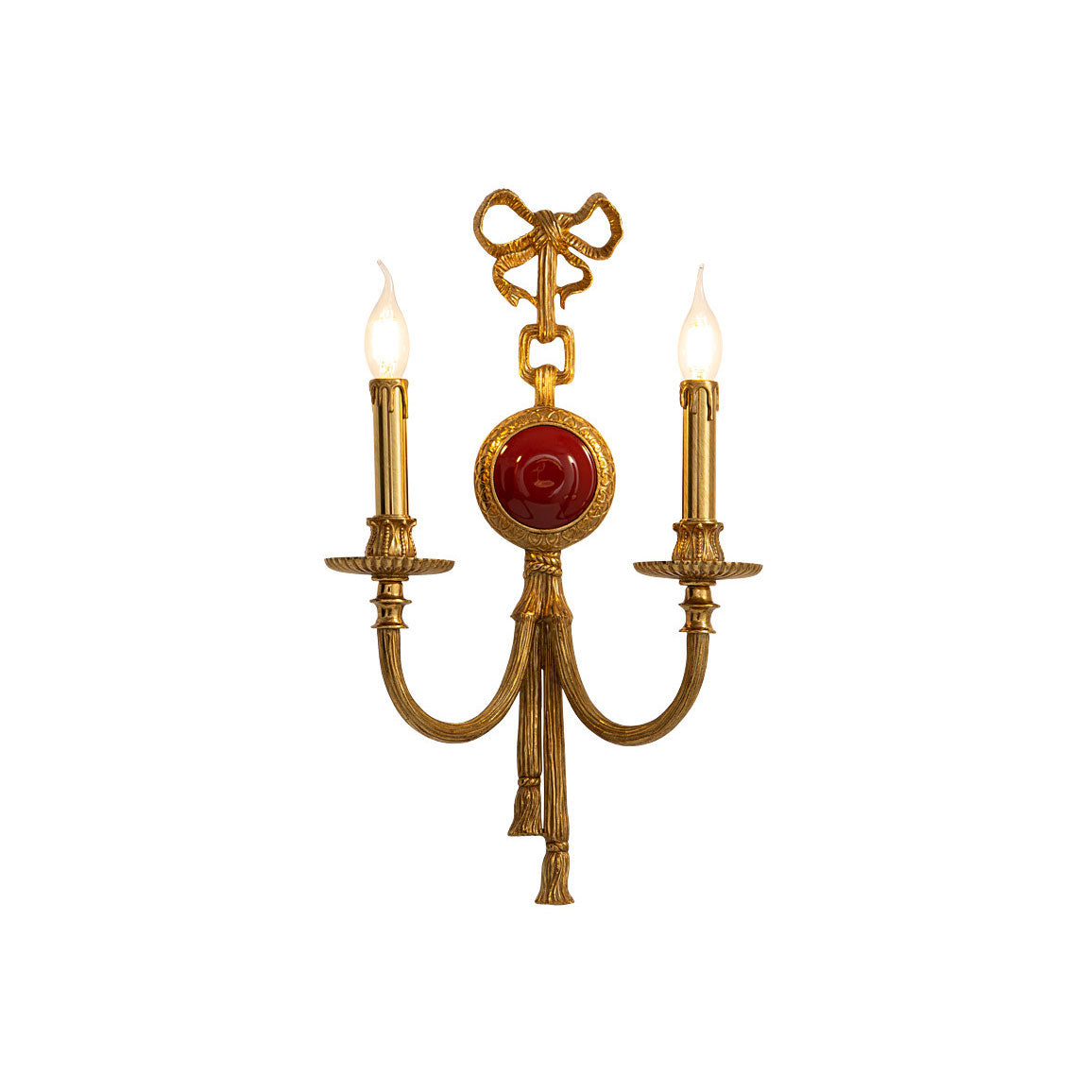 Menerbes Bow & Tassel Wall Sconce