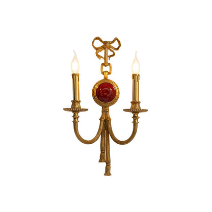 Menerbes Bow & Tassel Wall Sconce
