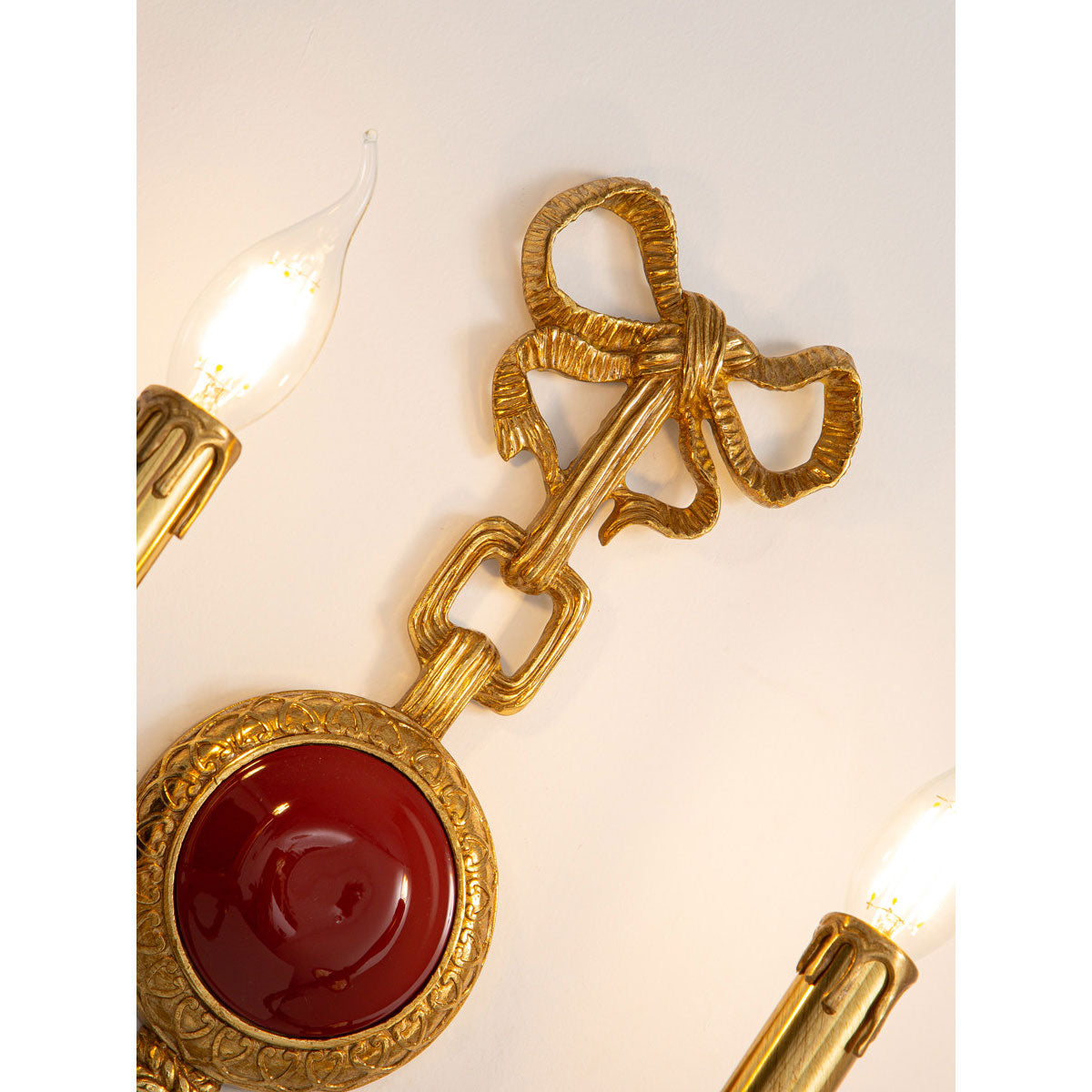 Menerbes Bow & Tassel Wall Sconce