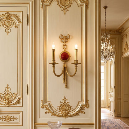 Menerbes Bow & Tassel Wall Sconce