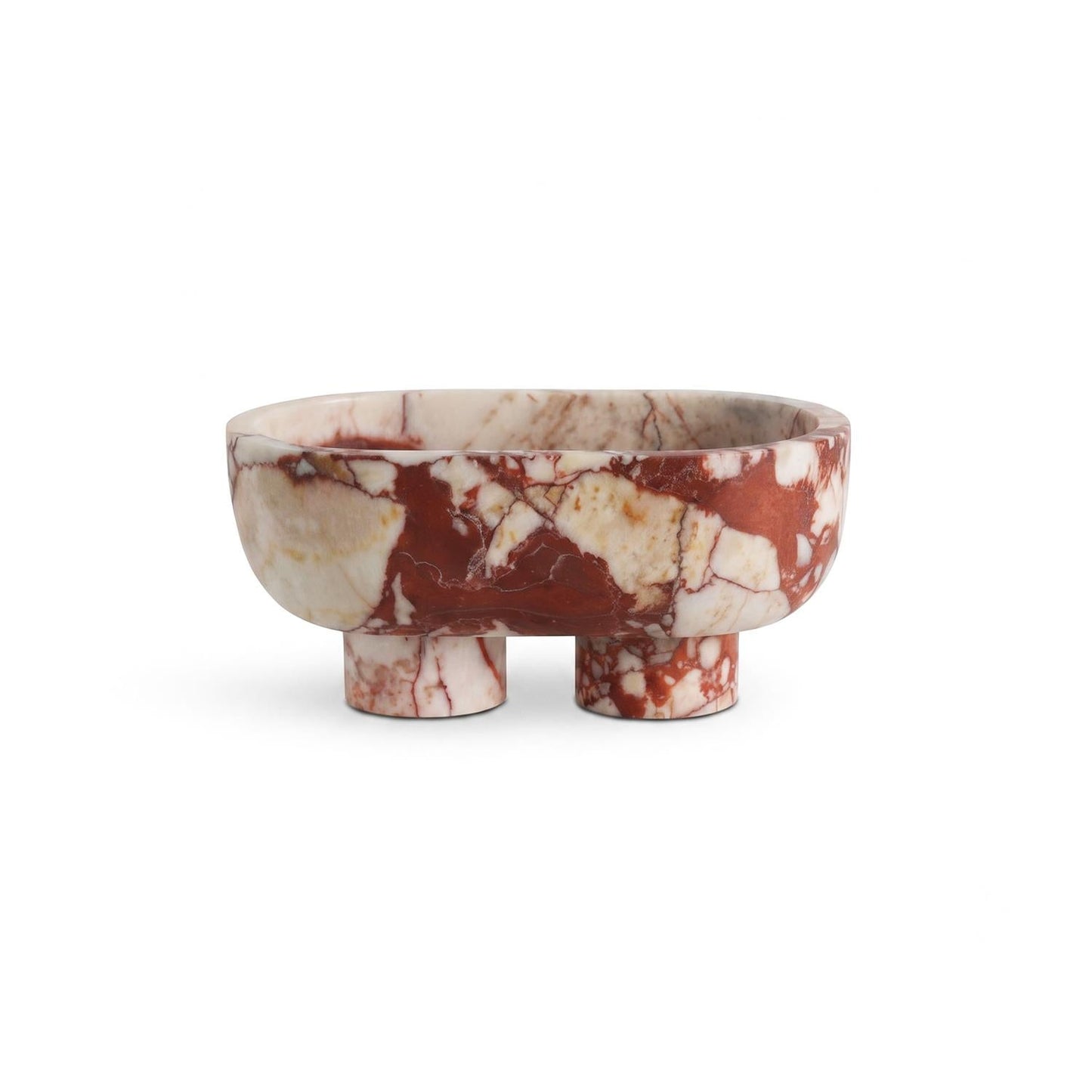 Andien Footed Oval Tray