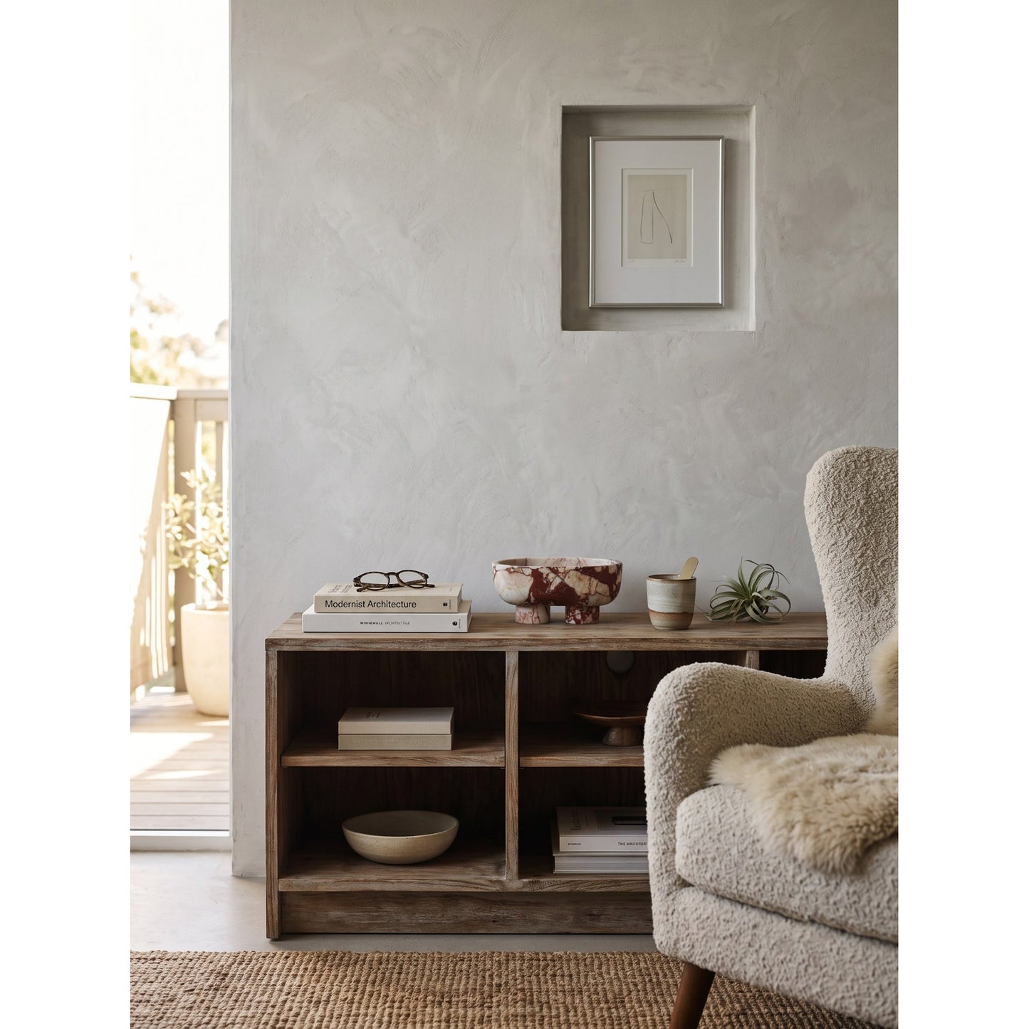 Andien Footed Oval Tray