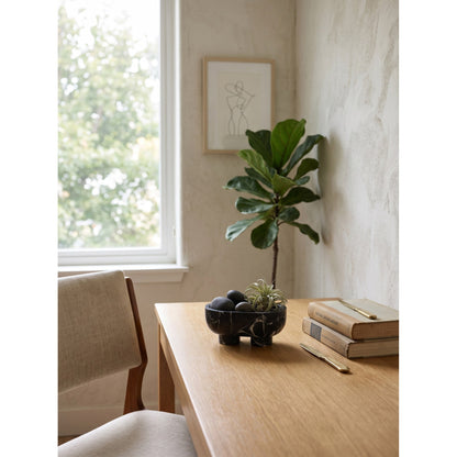 Andien Footed Oval Tray