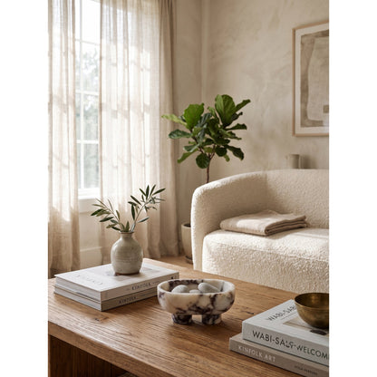 Andien Footed Oval Tray