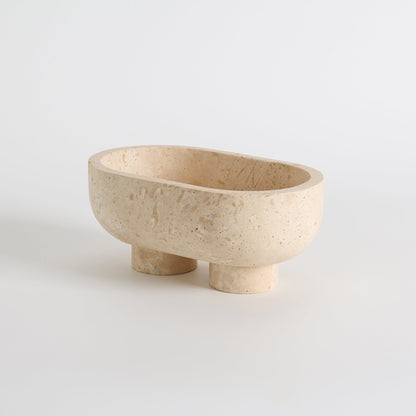 Andien Footed Oval Tray