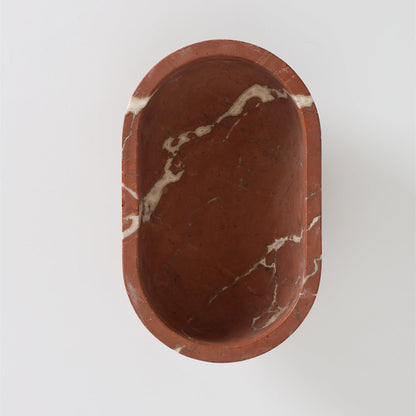 Andien Footed Oval Tray