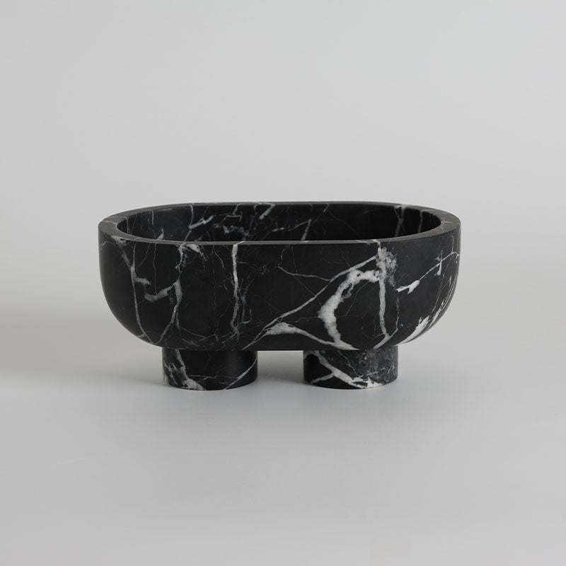 Andien Footed Oval Tray