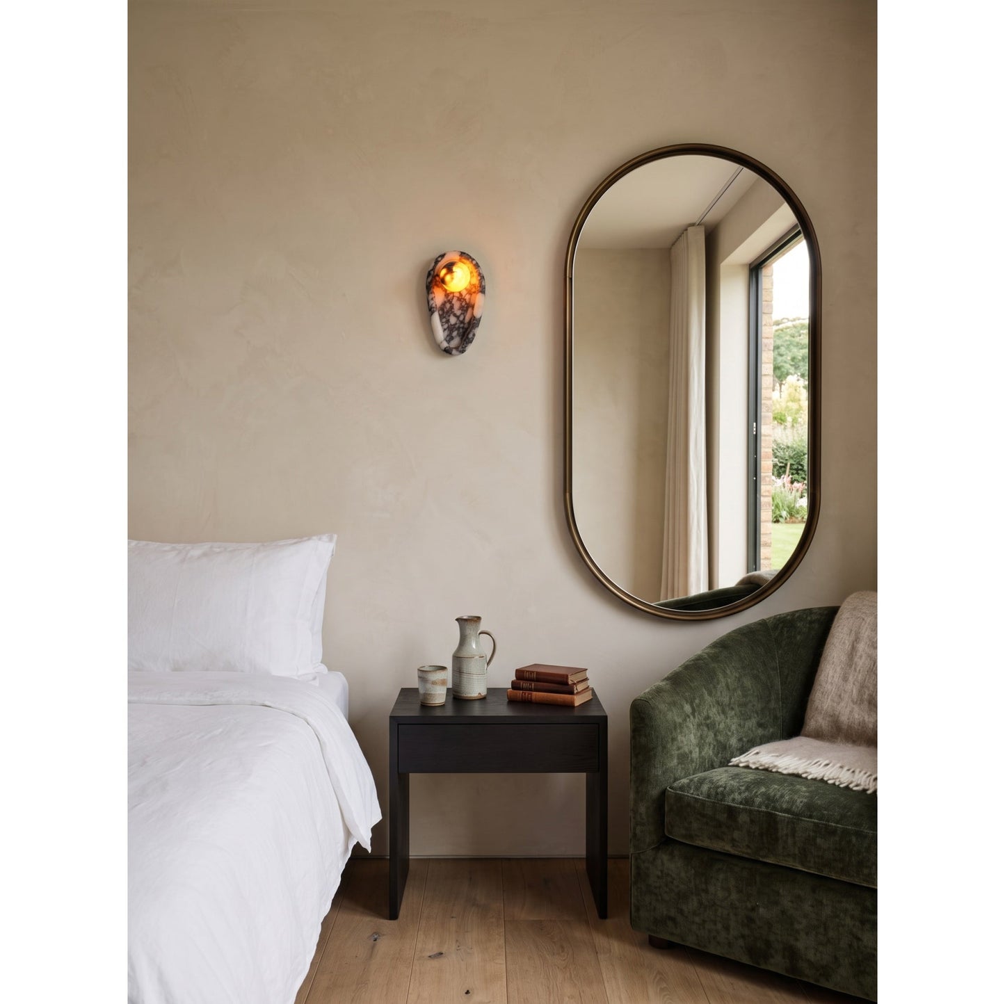 Vionex Marble Wall Sconce