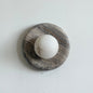 Solene Veined Alabaster Wall Sconce