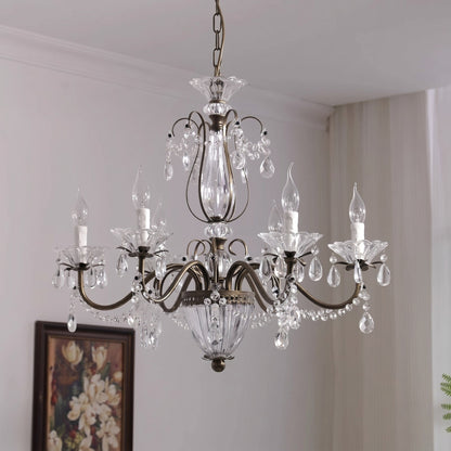 Venatici Crystal Chandelier