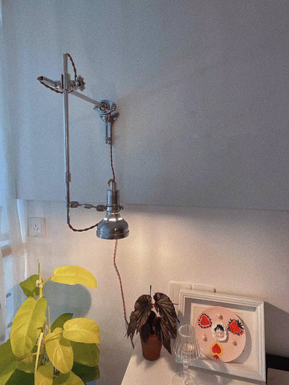 Vionune Rocker Arm Plug-in Wall Lamp