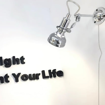 Vionune Rocker Arm Plug-in Wall Lamp