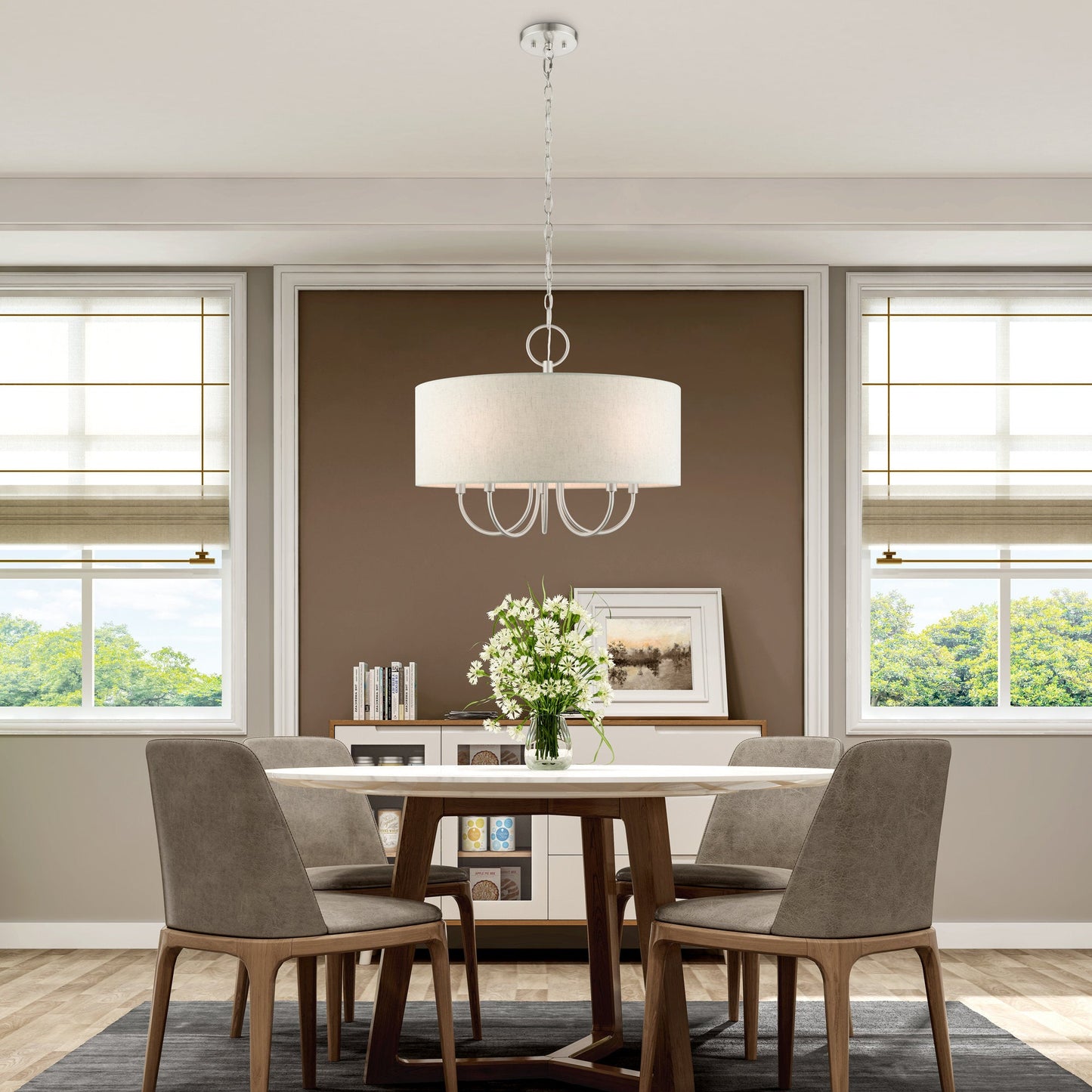 Lysola Drum Chandelier