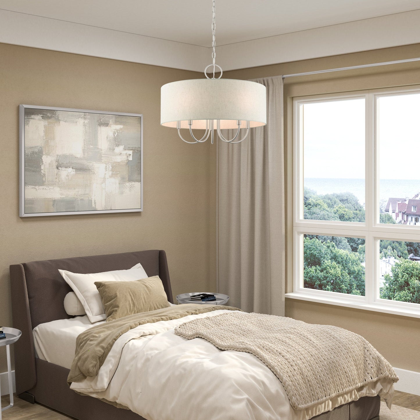 Lysola Drum Chandelier