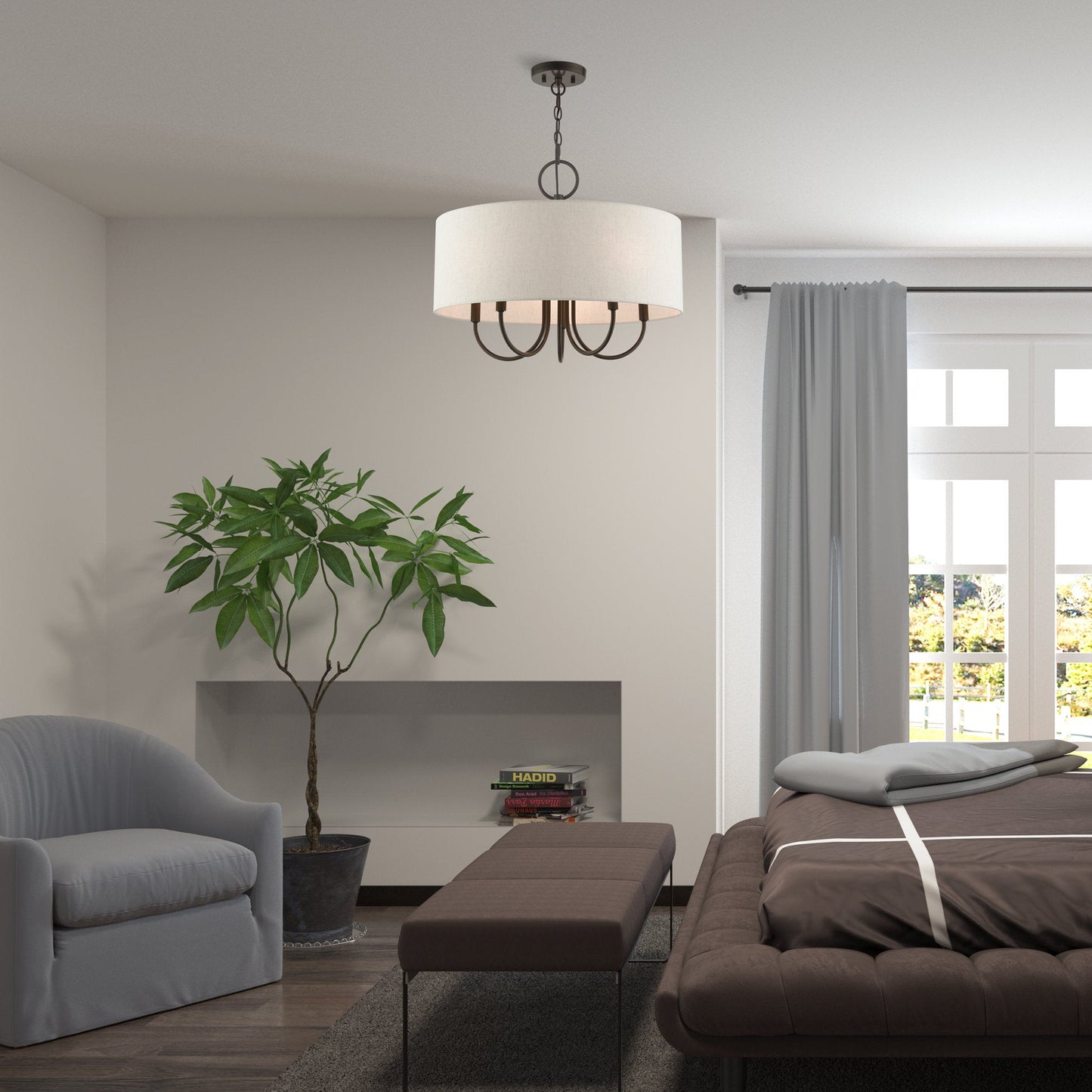 Lysola Drum Chandelier