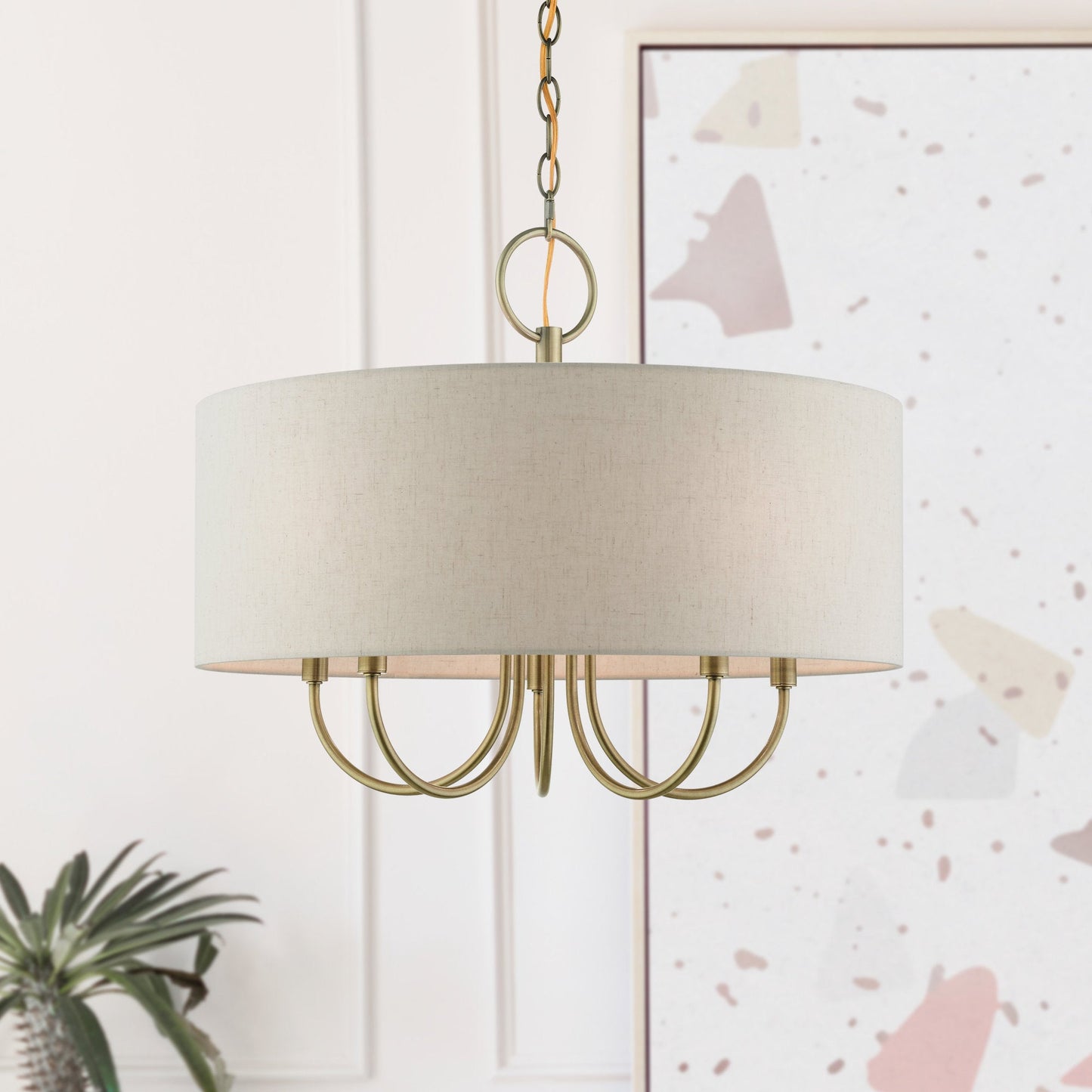 Lysola Drum Chandelier