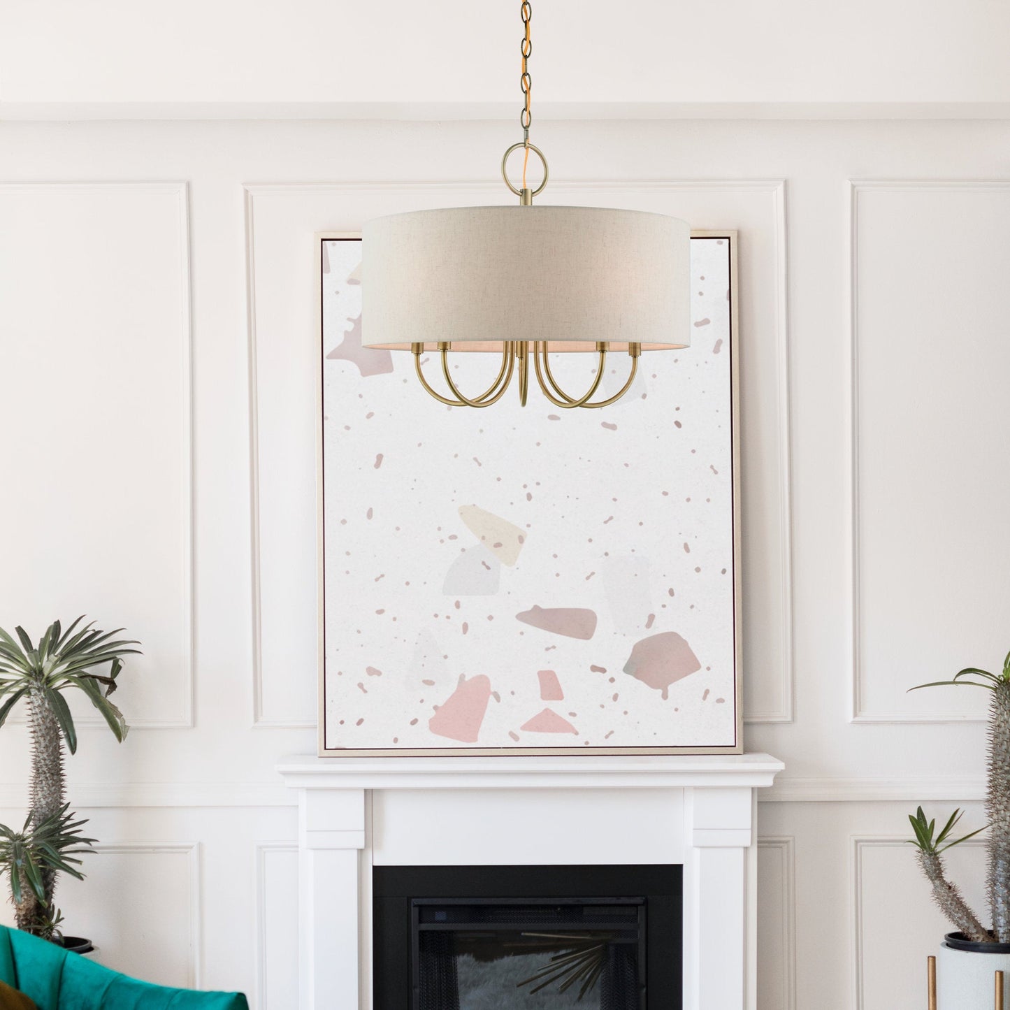 Lysola Drum Chandelier