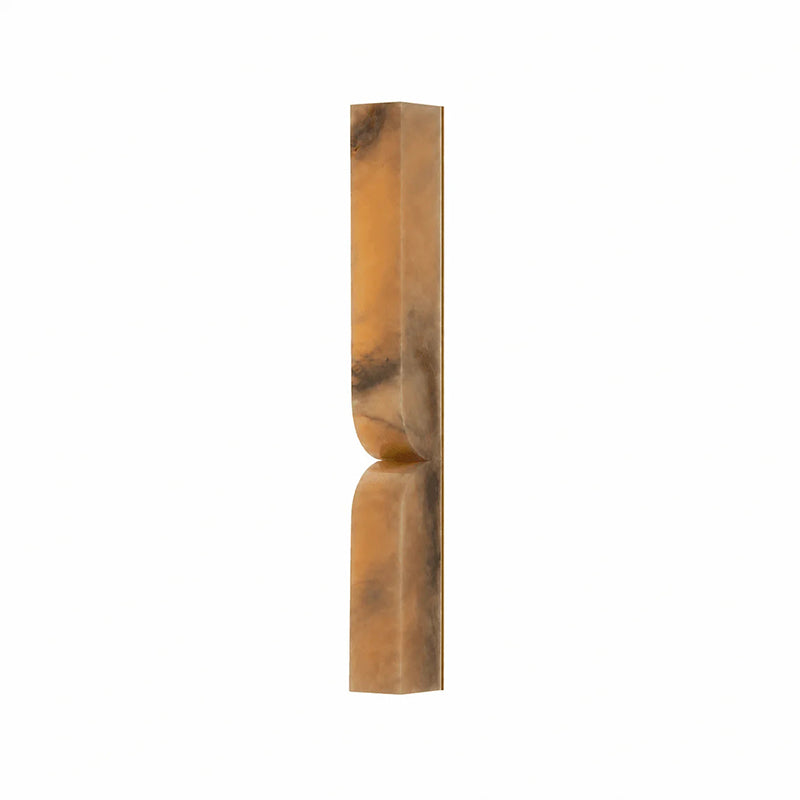 Rectangular Alabaster Wall Lamp