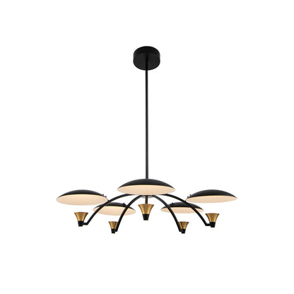 Disc Shade Chandelier