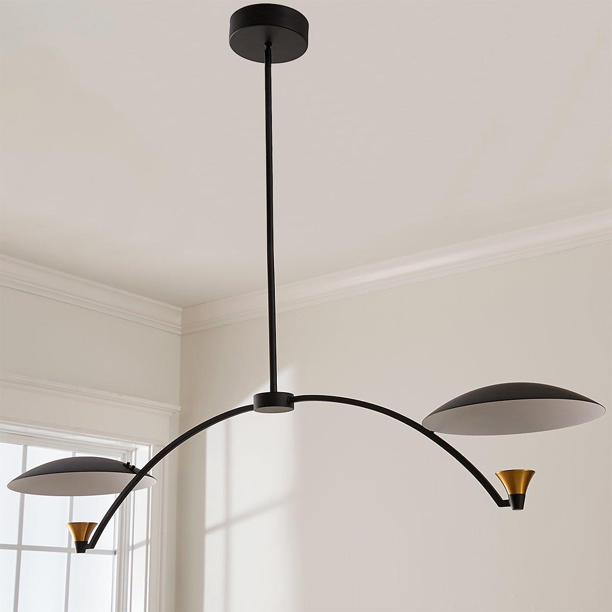 Disc Shade Chandelier