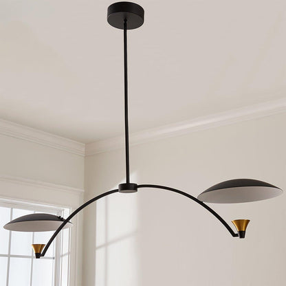 Disc Shade Chandelier