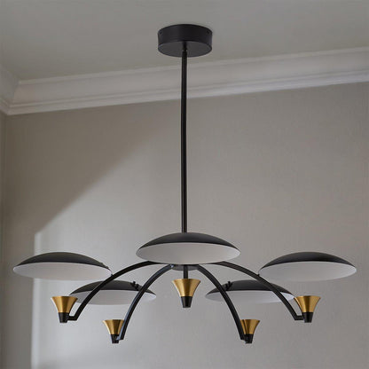 Disc Shade Chandelier