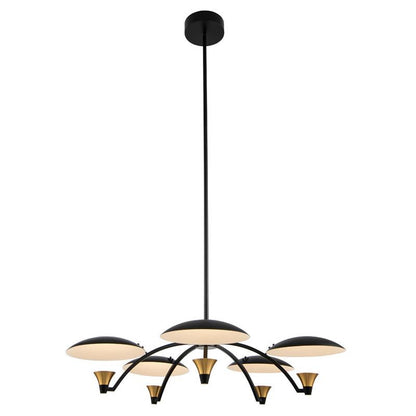 Disc Shade Chandelier