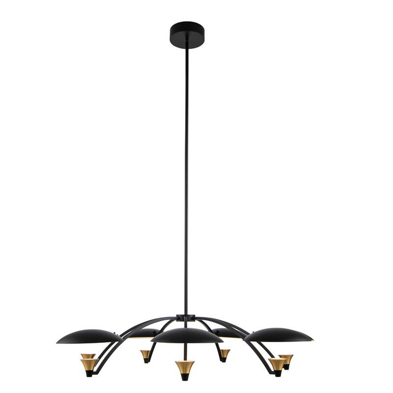 Disc Shade Chandelier
