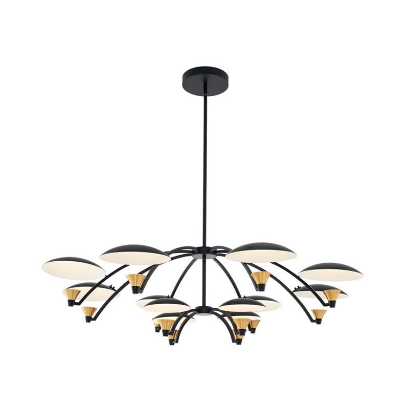 Disc Shade Chandelier