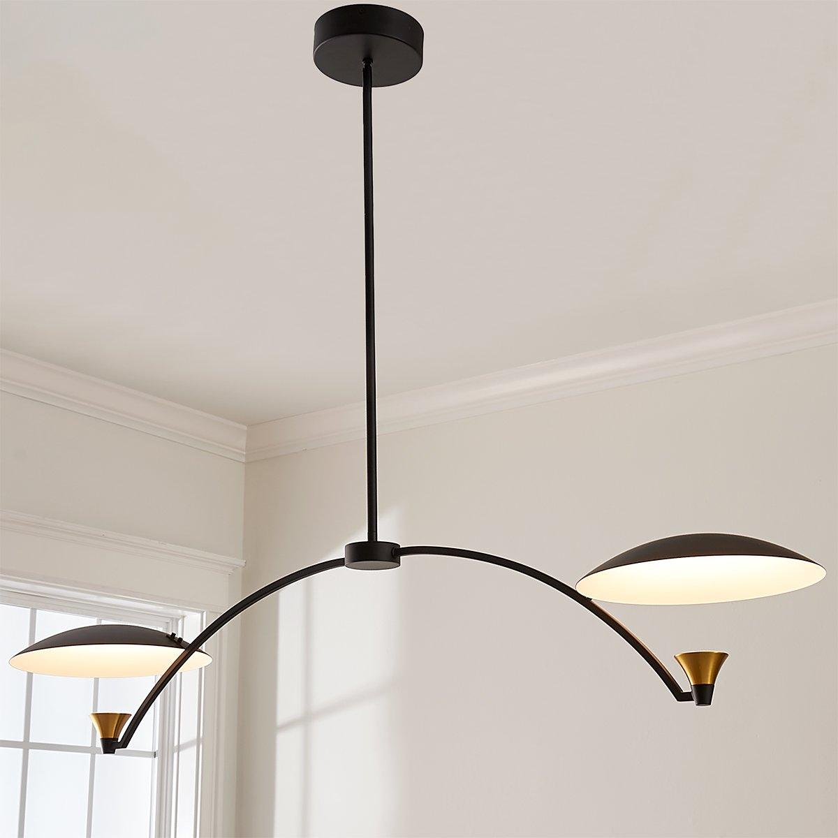 Disc Shade Chandelier