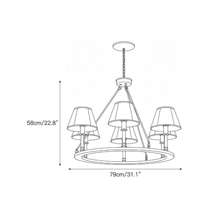 Redlands Chandelier
